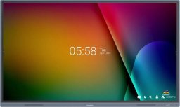 System interaktywny ViewSonic Viewsonic IFP7533-G signage display Interaktywny płaski panel 190,5 cm (75") LCD 350 cd/m 4K Ultra HD Czarny Ekran dotykowy Procesor wbudowany Android 11
