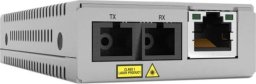 Konwerter światłowodowy Allied Telesis Allied Telesis AT MMC200LX/SC - Medienkonverter - 100Mb LAN - 10Base-T, 100Base-TX, 100Base-LX, 100Base-SC - RJ-45 / LX/SC Single-Mode - bis zu 15 km - 1310 nm - TAA-konform
