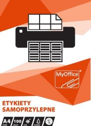 MyOffice ETYKIETY A4 MyOFFICE 38 X 21.2 MM (100)