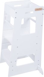 KiddyMoon Mebel kitchen helper ST-003 biały 91,5x39,3x49,4