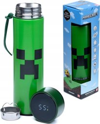 Puckator Minecraft termos bidon butelka termicza wyświetlacz temperatury 450ml