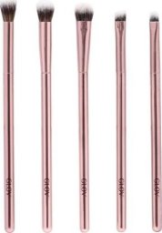Glov Eye Brushes pędzle do makijażu oczu Pink 5szt