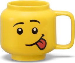 LEGO Kubek ceramiczny mała głowa 255 ml żółty