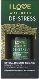 I love I Love, Wellness De-Stress, Lemongrass, Rosemary, Rucalyptus and Lavandin, Essential Oil, 10 ml Unisex