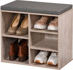 Kesper Szafka na buty z siedziskiem, 5 przegródek, MDF,