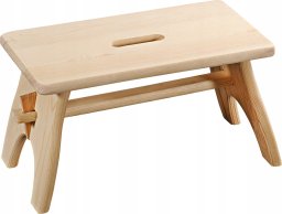Kesper Taboret drewniany, 42 x 22 x 20,5 cm,