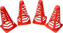 Master Pachołki do Piłki Nożnej Ćwiczeń Treningu MASTER 4 sztuki 22 cm
