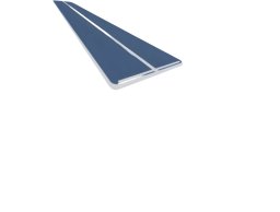 Master Dmuchany materac gimnastyczny S-Pro 1400 cm x 200 cm x 10 cm niebieski
