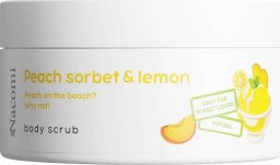 Nacomi Nacomi Peeling do ciała o zapachu brzoskwiniowego sorbetu z cytryną 100ml
