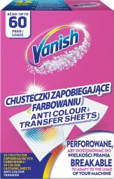 Vanish Color Protect* chusteczki zapobiegające farbowaniu ubrań 60 prań (30 sztuk)