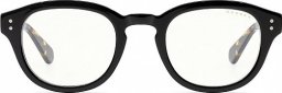 Triton GUNNAR Optiks Emery okulary komputerowe - Przezroczysta szyba, czarny/żółw