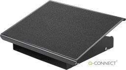 Q-Connect Podnóżek Q-Connect 41.5x42.6cm metalowy czarny