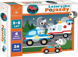 Kangur Loteryjka. Pojazdy gra Kangur