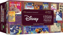 Trefl Puzzle Prime Disney - Golden Age of Disney 13500 elementów (81026)