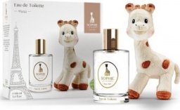 Sophie la Girafe Gift Box Set : Sophie La Girafe, Giraffe, Collectible Plush Toy, 0+ months + Paris, Eau De Toilette, For Boys, 100 ml For Boys