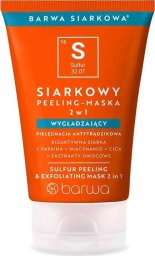 Barwa Barwa Siarkowy peeling maska 2w1 wygładzająca 120ml