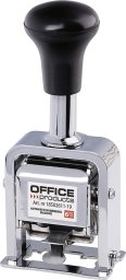  Office Products Numerator 6 cyfr automatyczny srebrny