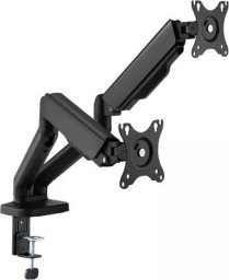 Hismart Uchwyt biurkowy na 2 monitory 17" - 32" (HS083175)