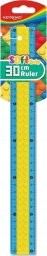 Piórnik PBS Connect Linijka plastikowa KEYROAD, w kształcie klocka Lego, 30cm, zawieszka