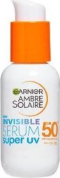 Garnier Garnier Ambre Solaire Invisible Super UV serum ochronne do twarzy SPF50+ 30ml