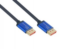 Kabel Alcasa Alcasa 4814-SF050B kabel DisplayPort 5 m Niebieski