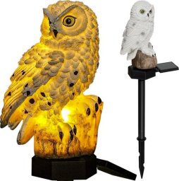 Gardlov LAMPA OGRODOWA SOLARNA - SOWA GARDLOV 23847