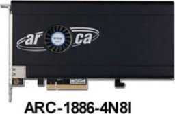 Kontroler Areca Raid Controller ARC-1886-4N8I 4x M.2 i 8-Port Tri Mode 1x SFF 8654 PCIe 4.0 x8 FH