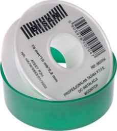 Bisan Profesjonalna taśma Bisan B870704 P.T.F.E 0,20mm/19mm/10mb zielona