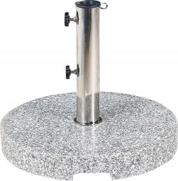 Beliani Podstawa pod parasol okrągła ⌀ 45 cm szara CEGGIA