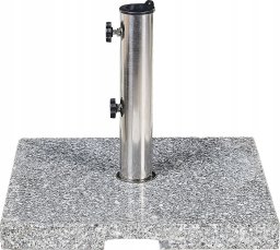 Beliani Podstawa pod parasol kwadratowa 45 x 45 cm szara CEGGIA
