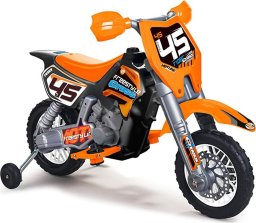 Feber Motocykl Cross Pomarańczowy Na Akumulator 6v Dla Dzieci