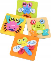 Gazelo Puzzle piankowe 12szt/disp G200754 60093
