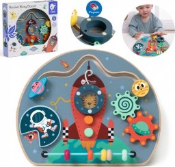 Classic World Tablica Manipulacyjna Wielofunkcyjna 6w1 Rakieta