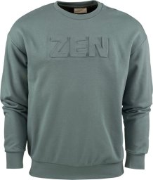 Outhorn Bluza męska M0755 morska zieleń OTHAW23TSWSM0755 46S M