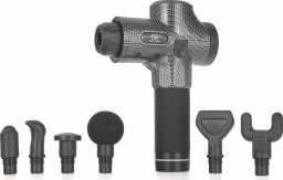 Geko Pistolet do masażu 100W z etui + 8 końcówek masujących (10)