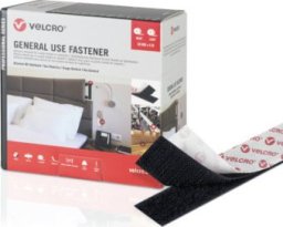 Velcro VELCRO taśma rzepowa ogólnego zastosowania 25m taśma rzepowa 25m, rzep 50mm czarny