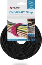 Velcro Taśma VELCRO One Wrap 20 mm x 330 mm, 100 sztuk, czarna