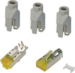 Hirose Wtyczka HiRose TM31 ekranowana, szary przelot, 50 szt.