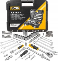 Zestaw narzędzi JCB JCB ZESTAW KLUCZY  82el. 1/2" 1/4"