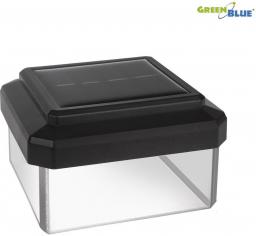 GreenBlue Lampa solarna na słupek LED 80*80 daszek kopertowy (GB127)