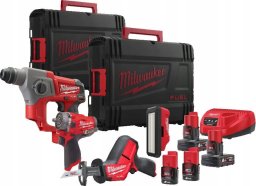 Zestaw elektronarzędzi Milwaukee 11-elementowy (4933492515)
