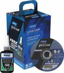 Norton NORTON TARCZA.VULCAN 125 x 1,6 /100szt.+ KLEJ ONE BOND