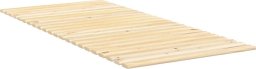 vidaXL Stelaż do łóżka, 90 x 200 cm, lite drewno sosnowe