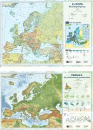 Art-Map Podkładka na biurko. Mapa Europy