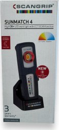Scangrip Akumulatorowa lampa robocza 500 lm CCT SCAN  SUNMATCH 4 COLOURMATCH 03.5657