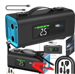 Luxury Jump Starter Booster 54,76Wh PD30W Kompresor Samochodowy Dmuchawa Powerbank