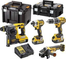 Zestaw elektronarzędzi Dewalt 10-elementowy (DCK422P3T-QW)