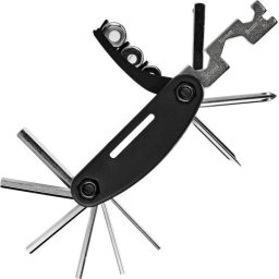 RockBros 16w1 Narzędzie wielofunkcyjne MultiTool do naprawy rowerów - czarne 16w1 Narzędzie wielofunkcyjne MultiTool do naprawy rowerów - czarne