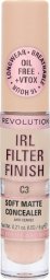 MAKE UP REVOLUTION Makeup Revolution IRL Filter Finish Korektor w płynie C3 6g