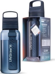 Life Straw Go 2.0 Niebieska butelka filtrująca 1L Aegean Sea